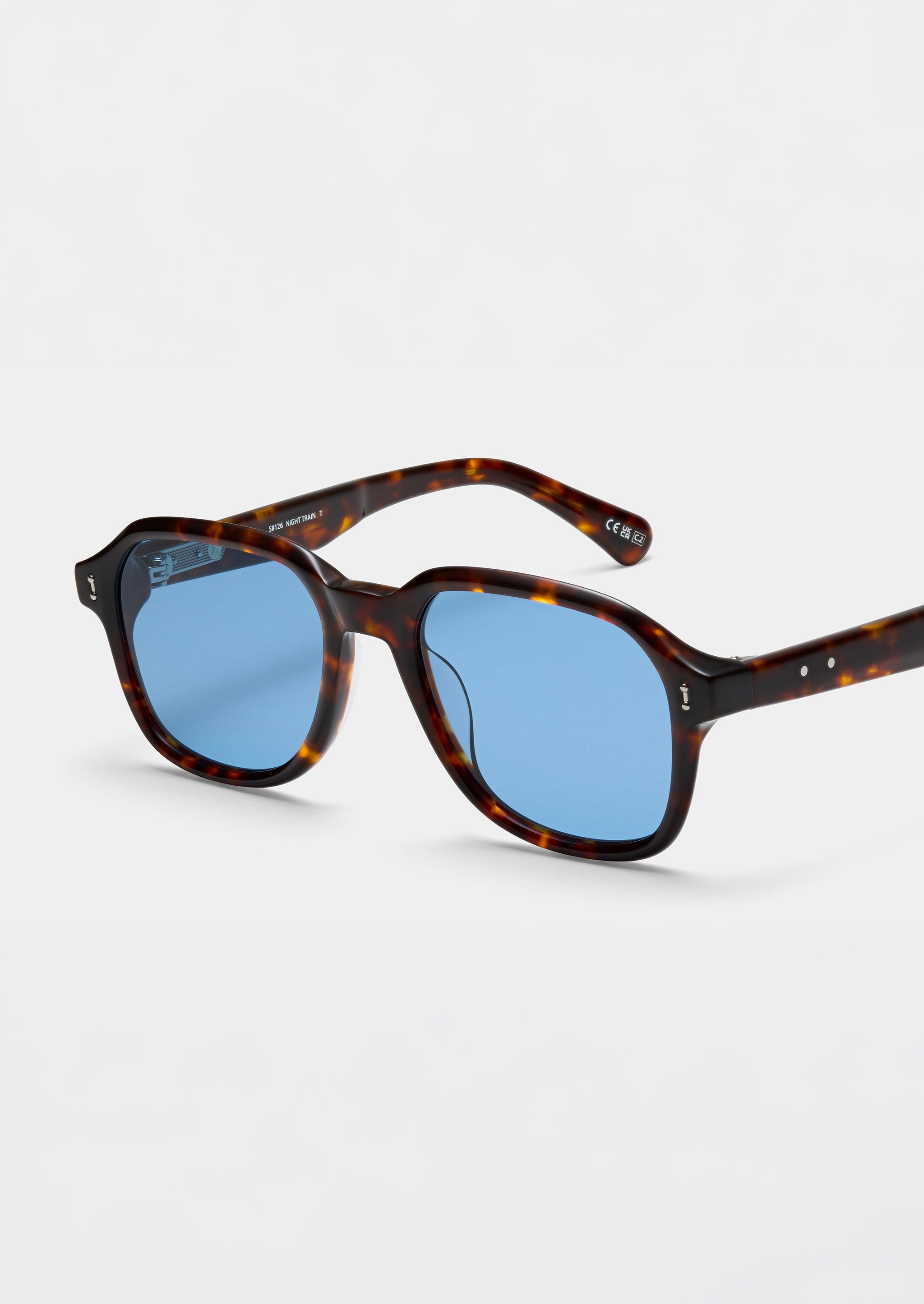 S126 NIGHT TRAIN SUN TORTOISE GRAY BLUE